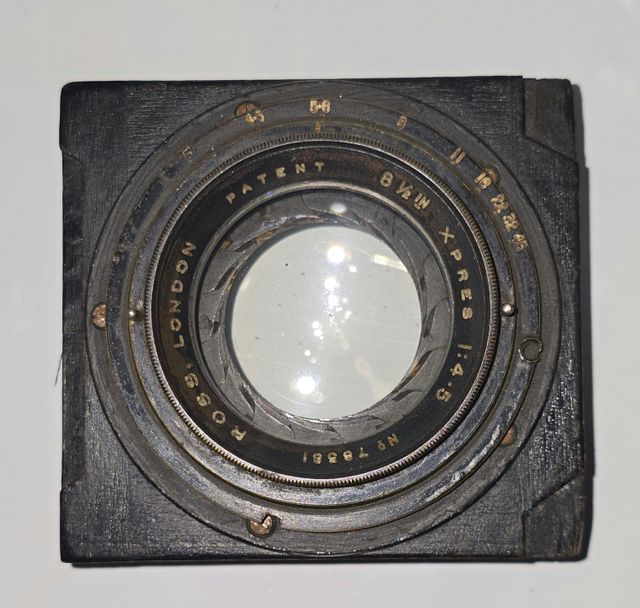 Cámara analógica de Placas Goerz Negra