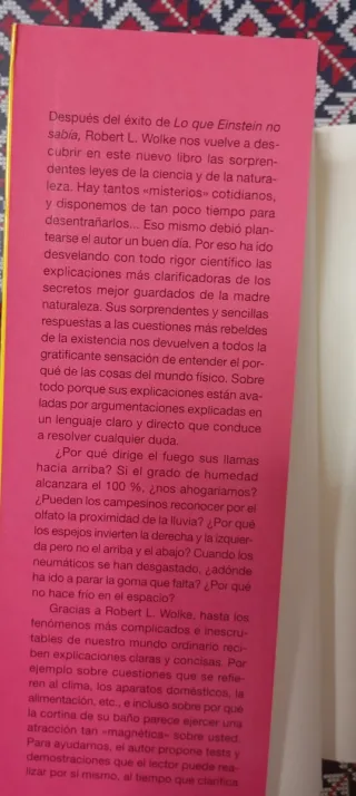 Libro Lo que Einstein le contó a su barbero.