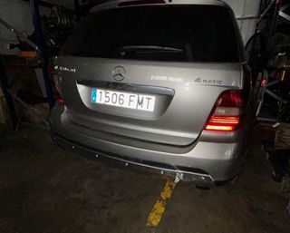 Ventilador radiador a1645000193 mercedes ml 46180