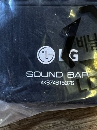 Comando LG Soundbar Novo - AKB74815376