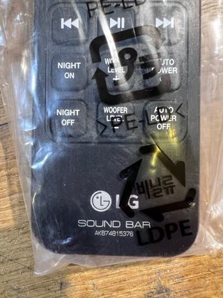 Comando LG Soundbar Novo - AKB74815376