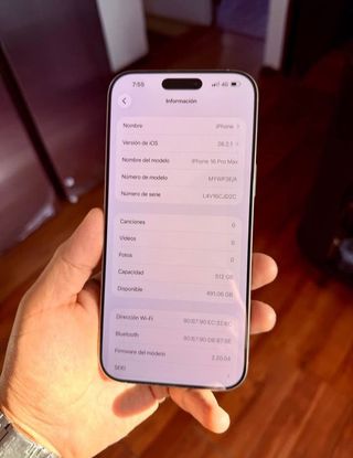 iPhone 16 Pro Max Titanio Natural