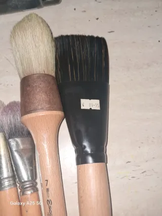 Set de Pinceles y Espátulas de Arte