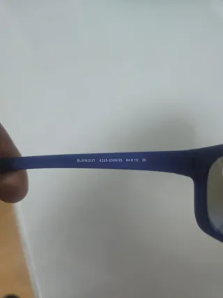 Gafas de Sol Arnette Burnout 4225 Azul Mate