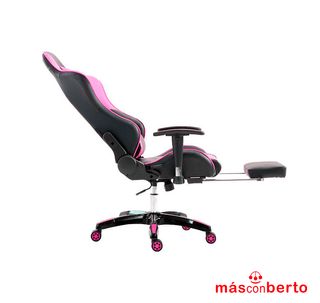 Silla Gaming VLForce 1200 Negra-Rosa VL1506