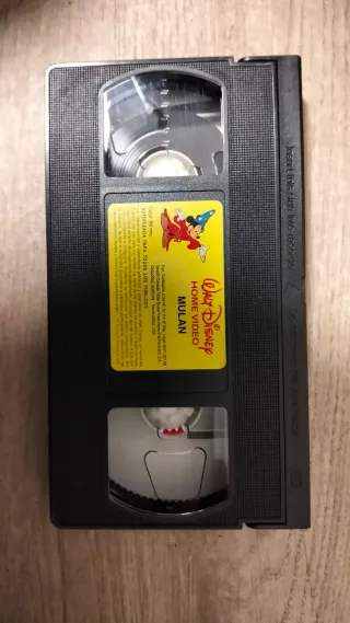 VHS Mulan Disney Clásicos Español