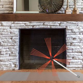 Barras di pulizia per camini flessibili, barre per la pulizia dei camini da 8 m, kit di pulizia per camini Sooteater in nylon, barre per la pulizia dei camini con testa di spazzola flessibile