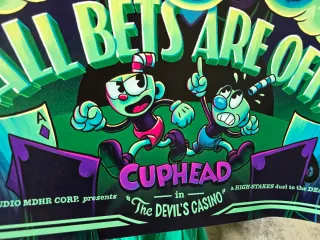 Poster Cuphead PVC 70x50cm