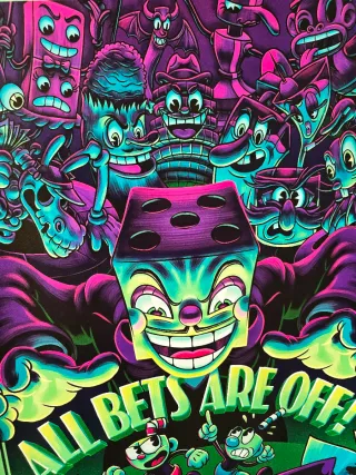 Poster Cuphead PVC 70x50cm