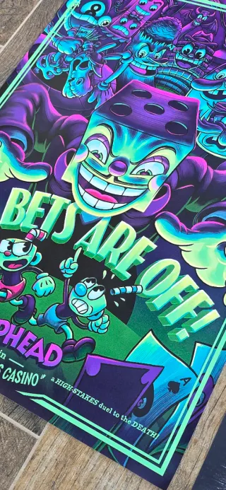 Poster Cuphead PVC 70x50cm