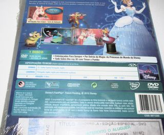 Disney Cinderela - Filme DVD