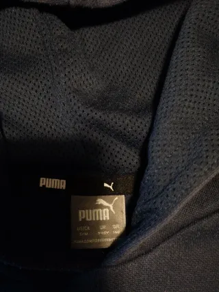 Sudadera Puma Azul con Capucha