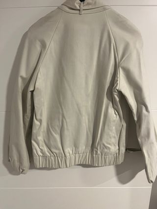 Giacchetta Cortefiel in pelle pesca taglia S