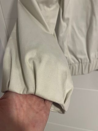 Giacchetta Cortefiel in pelle pesca taglia S