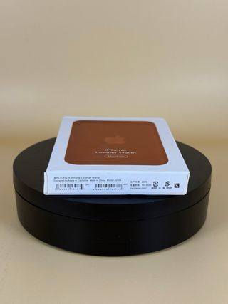 Apple Wallet Pelle Marrone 1a Gen