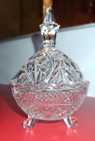Nueva.Bombonera Cristal d'Arques con 3 patas