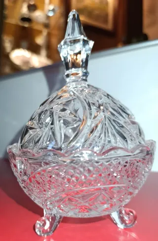 Nueva.Bombonera Cristal d'Arques con 3 patas