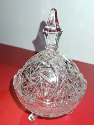 Nueva.Bombonera Cristal d'Arques con 3 patas