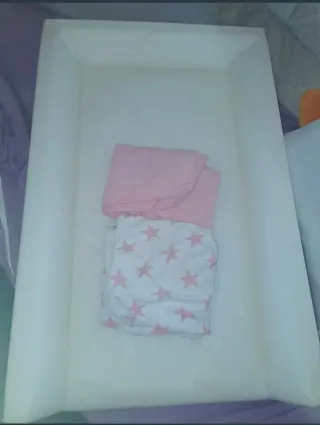 Mueble cambiador bebé con colchoneta