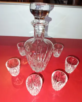 Nuevo Conjunto licor d'Arques: Botella / 6 vasitos