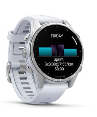 Reloj Garmin Fenix 8 Plata/Blanco 43