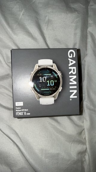 Reloj Garmin Fenix 8 Plata/Blanco 43