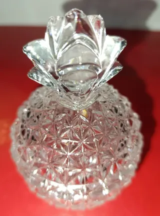 Nueva.Bombonera cristal D'Arques diseño Piña