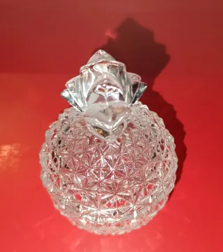 Nueva.Bombonera cristal D'Arques diseño Piña
