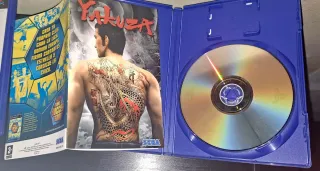 Yakuza PS2-PAL ESPAÑA-ESTADO IMPOLUTO (SLES-54171)