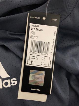 Camiseta Alemania 2020 Adidas Gris