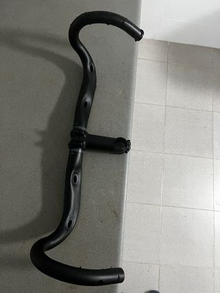 Manillar Gravel Negro Ritchey Butano Comp.
