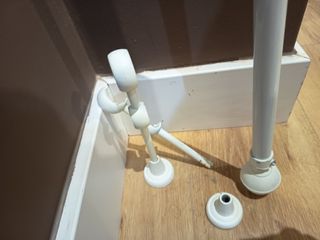 Barra cortinas doble soporte