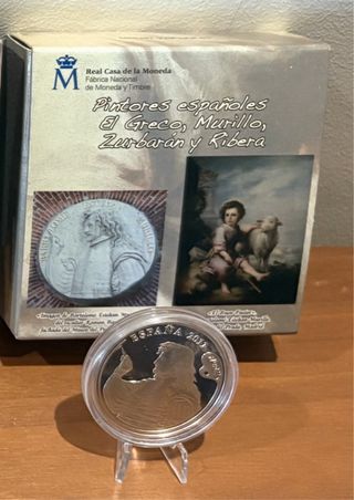 Moneda 10 euros España 2011 Murillo