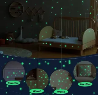 Pegatinas Luminiscentes Planetas y Estrellas.