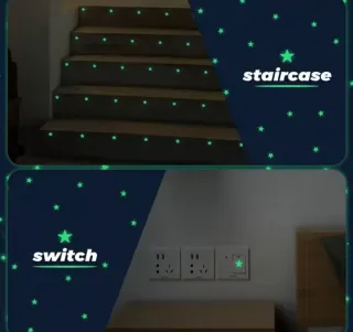 Pegatinas Luminiscentes Planetas y Estrellas.