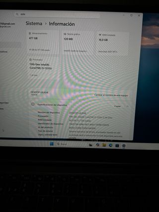 Portátil Samsung Galaxy Book4 Gris
