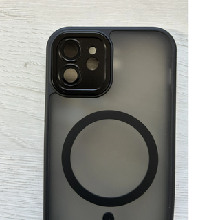 Custodia iPhone 12 Nera - MagSafe e Protezione Fotocamera