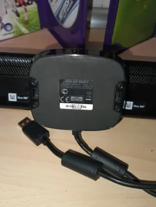 Sensor Kinect Xbox 360 + 2 Juegos