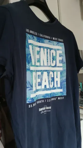 Camiseta estampada hombre Primark Talla L-XL