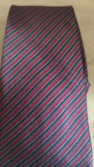 Corbata de seda Vintage Rayas