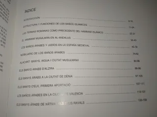 Libro: Baños Árabes en el País Valenciano (1989)