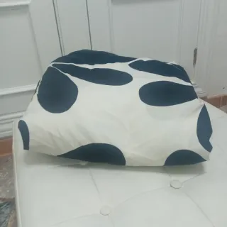 Funda Nórdica Flores negro y Blanco