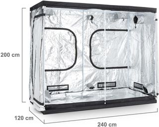 Armario Cultivo Interior XL 240x120x200 cm