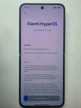 Xiaomi MIX Flip Negro 512Gb, 12Gb Ram, seminuevo