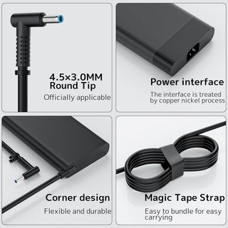 TUVOYO Cargador 19.5V 11.8A 230W 4.5×3.0mm HP Omen