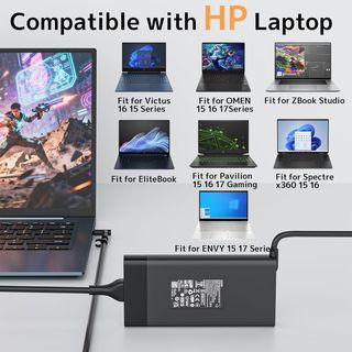 TUVOYO Cargador 19.5V 11.8A 230W 4.5×3.0mm HP Omen