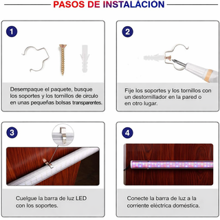 Tubo LED Cultivo para Plantas 150W