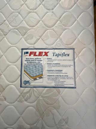 Cama FLEX nueva 140x200cm colchon modelo orthoplex