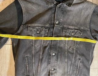 Balenciaga Twinset Hoodie Giacca Denim