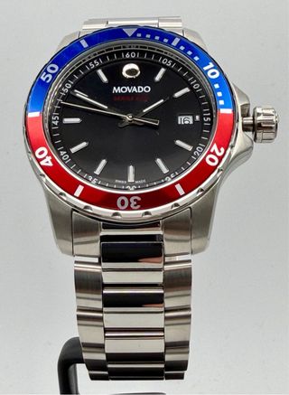 Movado Serie 800 Pepsi Full Set Nuovo